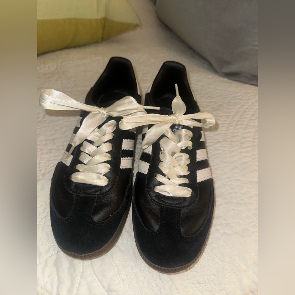 Adidas Women's Black White Sambas